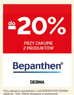 Kosmetyki Bepanthen Derma promocja w Ziko Dermo