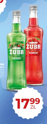 Likier Żubr Poziomkowy promocja w Duży Ben