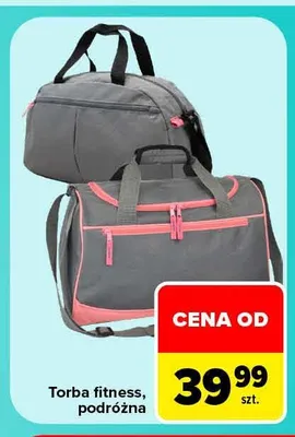 Torba fitness podróżna promocja w Carrefour