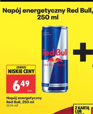 Napój energetyczny cranberry Delito promocja w Biedronka