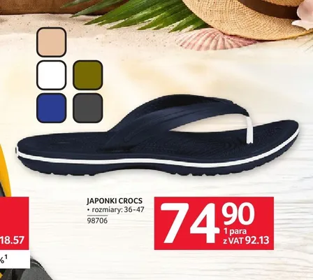 Japonki Crocs promocja w Selgros