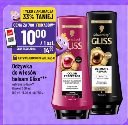 Odżywka do włosów balsam promocja w POLOmarket