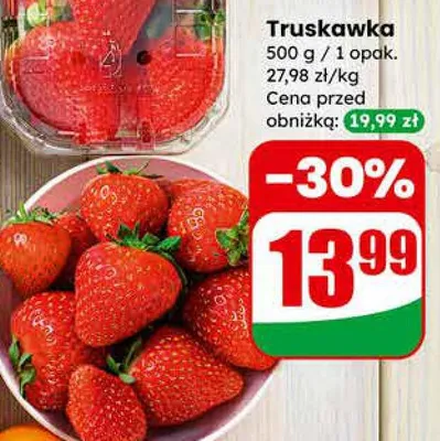 Truskawka promocja w Dino