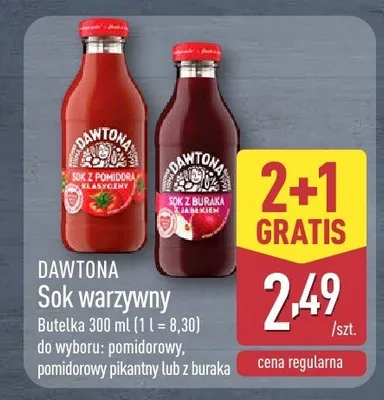 Sok warzywny z buraków cwikłowych Auchan promocja w Aldi