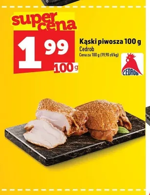 Kąski piwosza Cedrob promocja w TOPAZ