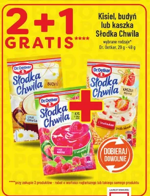 Budyń Słodka Chwila promocja w POLOmarket