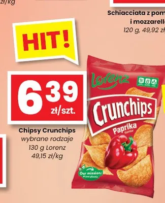 Chipsy Crunchips promocja w emma MARKET