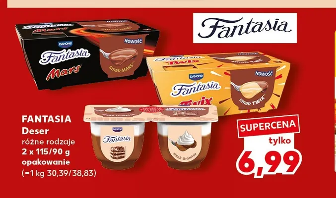 Deser Fantasia Twix 2-pak promocja w Kaufland