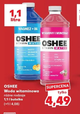 Woda witaminowa Oshee promocja w Kaufland