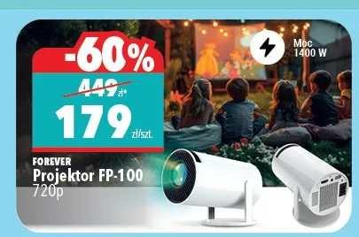 Projektor FP-100 720p promocja w Biedronka Home