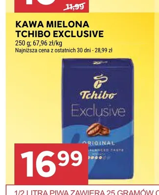 Kawa mielona Tchibo Exclusive promocja w Stokrotka