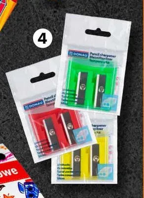 Temperówka plastikowa podwójna Donau promocja w Carrefour