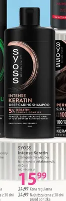 Szampon do włosów Syoss Intense Keratin promocja w Hebe