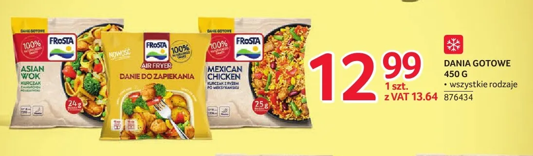 Danie do zapiekania FRoSTA promocja w Selgros