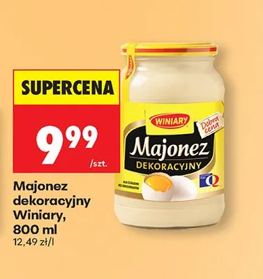 Majonez dekoracyjny promocja w Biedronka