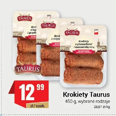 Krokiety z mięsem Taurus promocja w Premium Nasz Sklep