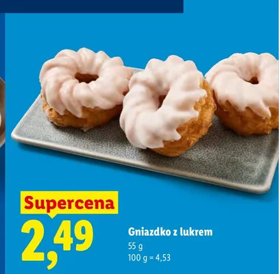 Gniazdko z lukrem promocja w Lidl