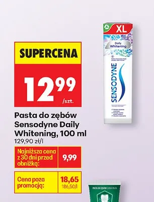 Pasta do zębów diamond&pearl Whiteon promocja w Biedronka