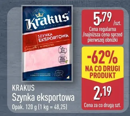 Szynka eksportowa promocja w Aldi
