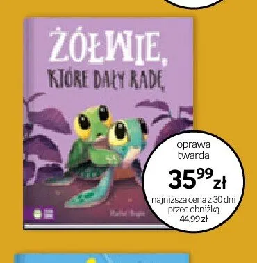 Książka Żółwie, które dały radę oprawa twarda promocja w Empik