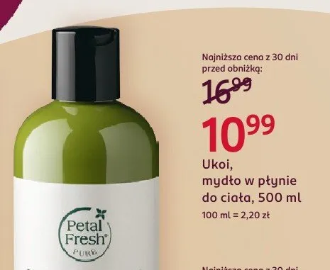 Mydło w płynie do ciała promocja w Rossmann