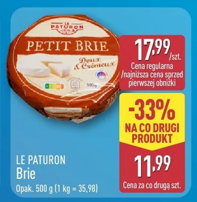 Brie promocja w Aldi