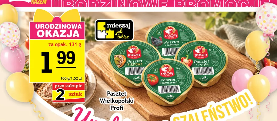Pasztet Wielkopolski z indykiem Profi promocja w Gram Market