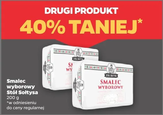 Smalec wyborowy promocja w Netto