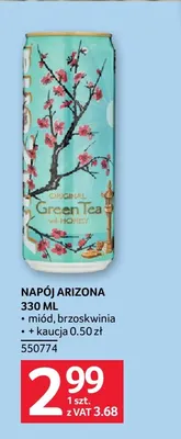 Napój Arizona miód promocja w Selgros
