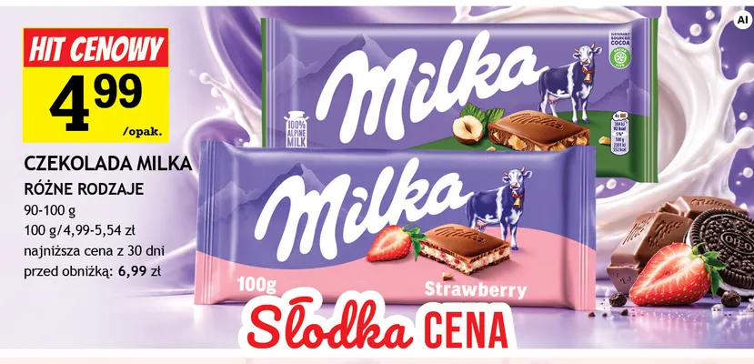 Czekolada Milka promocja w Gram Market
