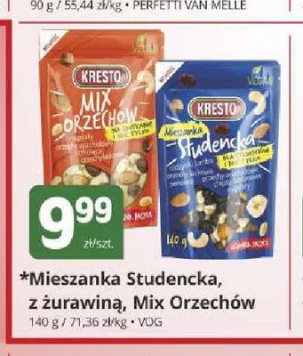 Mieszanka z żurawiną Kresto promocja w Marketvita