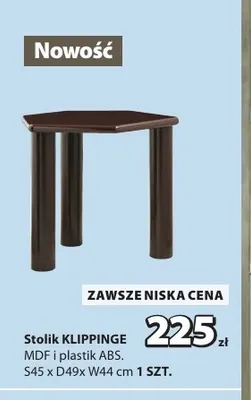 Stolik Klippinge promocja w Jysk