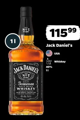 Whiskey Jack Daniel's Old No. 7 promocja w Netto