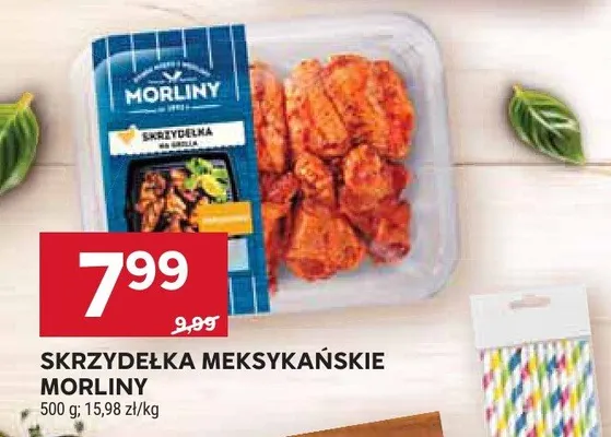 Skrzydełka meksykańskie Morliny promocja w Stokrotka