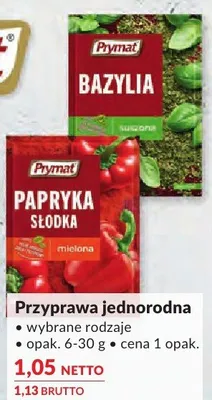 Przyprawa jednorodna wybrane rodzaje promocja w Makro