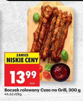 Boczek rolowany Czas Na Grill promocja w Biedronka