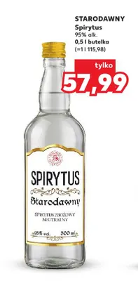 Spirytus Starodawny promocja w Kaufland