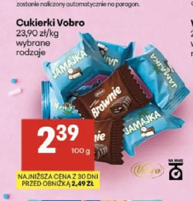 Cukierki Vobro Jamajka promocja w Delikatesy Centrum