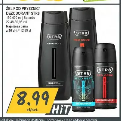 Dezodorant męski STR8 Wild Beat promocja w Słoneczko