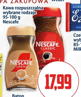 Kawa rozpuszczalna Nescafe Crema promocja w Kupiec