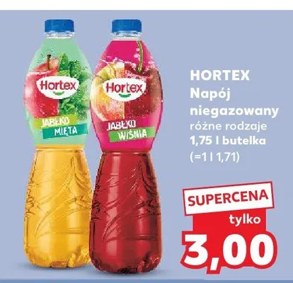Napój niegazowany Hortex promocja w Kaufland
