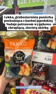 Panierka Panko Mr. Ming promocja w Aldi