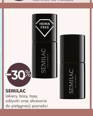 Kosmetyki do pielęgnacji paznokci Semilac promocja w Super-Pharm