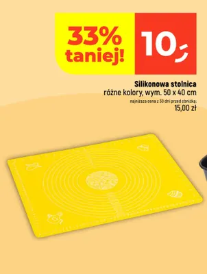 Silikonowa stolnica 50x40 cm promocja w Dealz