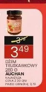 Dżem truskawkowy Auchan promocja w Wafelek