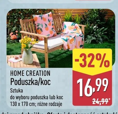 Koc HOME CREATION promocja w Aldi