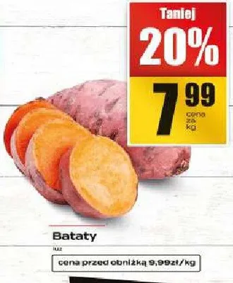 Bataty promocja w Supeco