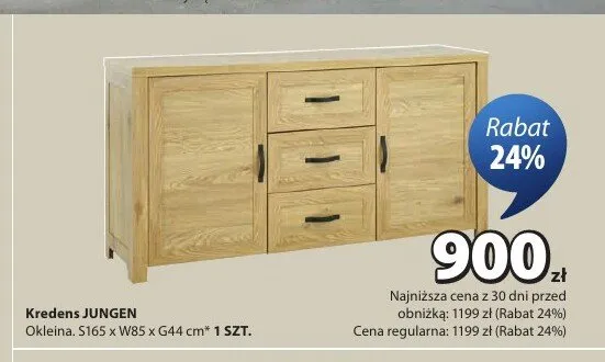 Kredens JUNGEN promocja w Jysk