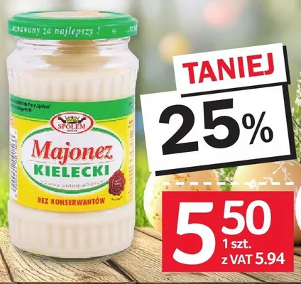 Majonez kielecki 310 ml promocja w Selgros