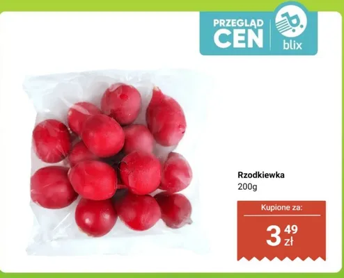 Rzodkiewka promocja w Dino